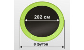 Батут с внутренней сеткой Arland ARL-TN-0803 8FT Green