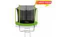 Батут с внутренней сеткой Arland ARL-TN-0803 8FT Green